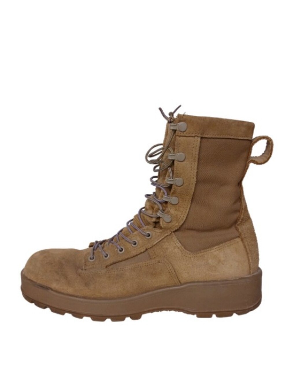 Altama Boots Men's 11.5 Tan Suede Lace-up Outdoor Combat Military Vibram Boots